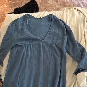 Zara Blue Maxi Dress